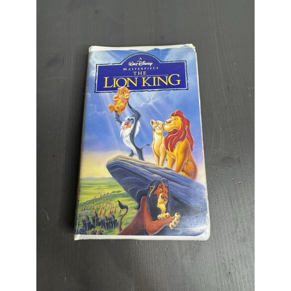 The Lion King VHS 1995 Disney Video Tape Masterpiece VTG